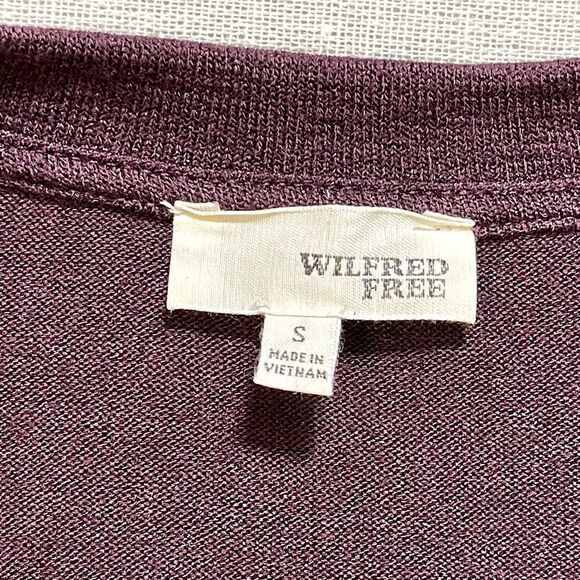 Wilfred Free - Aritzia | Plum Long Sleeve Tunic Top | Small - Picture 7 of 10